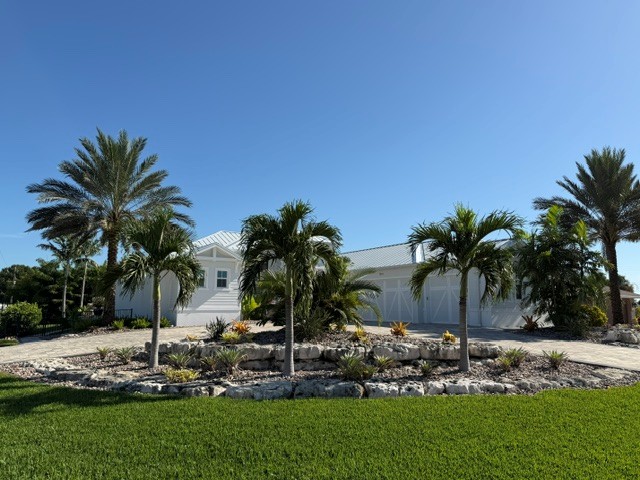 Custom paver driveway in Punta Gorda Florida